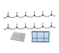 Filtre à poussière primaire brosse latérale filtre efficace pour V5 V5S V3 V3S V5Pro V50 V55 X5 V5S Pro pièces d'aspirateur Robot