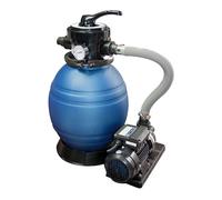 Filtre à sable avec préfiltre QP Monobloc 600 de 11 400 L/h Pompe d'épuration 1,5 HP pour piscine hors sol