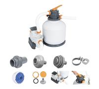 Filtre à sable - Bestway - Flowclear - Débit 5 m³/h - Puissance 230 W - Vanne 6 positions