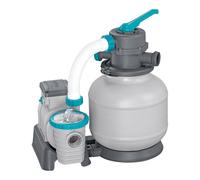 Bestway Pompe de Filtration à Sable pour Piscine Hors Sol 8 327 L - 55,5 cm x 44 cm x 60 cm - Gris/Vert