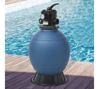 Filtre à Sable de Piscine Bleu Pompe de Filtration à Sable Purification vidaXL