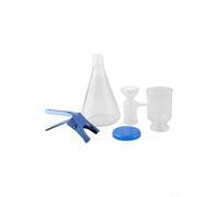 Filtre à sable en verre pour systèmes de filtration sous vide utilisés dans les laboratoires de sciences de la vie et d'essais environnementaux (1000 ml)