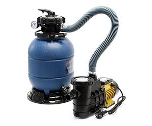 Filtre à sable et particules Système de filtration Pompe de filtrage HZS-300 Piscine Swimmingpool