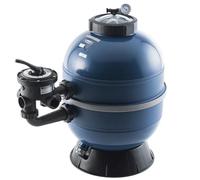 Filtre à sable - KRIPSOL - GLV Série Side - Ø400 - Débit 4.8 m³/h - Couvercle transparent