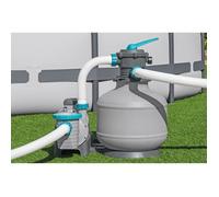 Filtre a sable / pompe de filtration pour piscine jusqu'a 66 m3 - Bestway -11 355 L/h - Avec préfiltre