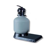 Ubbink Filtre à sable Poolfilter 500 – Débit 17 m³/h, Ø 500 mm, Cylindrique