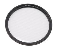 Filtre à Stries Bleues, Filtre d'objectif d'appareil Photo à Stries Bleues, Résistant à l'usure, Compact, Excellente clarté, Transmission de la Lumière élevée pour la