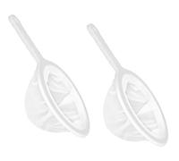 Filtre a Tamis, 3 Pcs Filtres En Nylon,Tamis Filtre Alimentaire, Tamis à Jus à Mailles Fines, Pour Filtrer les huiles, Café, Vin, Jus, Lait de Soja (100/200/400 Mailles)