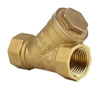 Filtre a Tamis en Laiton,Akozon 1/2" BSPP Forme de Y Crépine en Laiton Connecteur Femelle pour la Séparation de l'huile