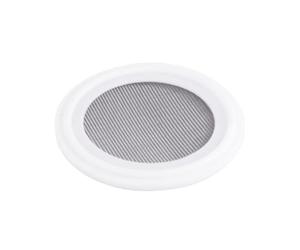 Filtre à tamis PTFE à triple serrage de 2,5 pouces - Joint sanitaire en acier inoxydable de 10 à 500 mailles for applications alimentaires, pharmaceutiques et aérospatiales(120 Mesh)
