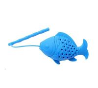 Filtre à thé - Accueil Silicone Poisson Infuseur de feuilles de thé Spice Filtre à fines herbes Diffuseur Élégant et populaire Définitions et spécialités