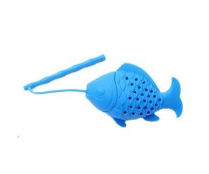 Filtre à thé - Accueil Silicone Poisson Infuseur de feuilles de thé Spice Filtre à fines herbes Diffuseur Élégant et populaire Définitions et spécialités