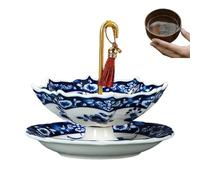 Filtre À Thé Chinois - Outil D' En Céramique, Passoire Artistique En Porcelaine | Dispositif De Brassage Décoratif, Nouveauté, Pour Se Détendre, Cérémonie De L'après-midi, Équipement Culturel