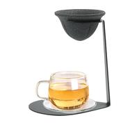 Filtre à thé en céramique | Pas de haute précision - Passoire à feuilles lâches avec support, pour les débutants expérimentés passionnés de boissons Casa Bar Café Hôtel Restaurant