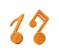 Filtre à thé en forme de note de musique, passoire à infuseur en Silicone pour feuilles mobiles, accessoire pratique pour thés, Gadget de cuisine, passoire en Silicone