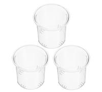 Filtre à Thé en Verre Infuseur Amovible, 3 Pièces | Thé en Vrac, Retient les Résidus, Insertion Facile, Usage Cérémonie et Thé de L’après-midi