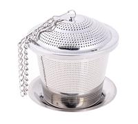 filtre a the Filtre à thé en acier inoxydable, infuseur réutilisable, passoire, théière, métal, feuilles mobiles, épices, accessoires de cuisine for la maison