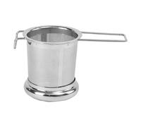 Filtre à thé | Filtre anti-goutte pour boissons | Infuseur léger anti-goutte avec couvercle pour maison cuisine, camping, voyage et bureau