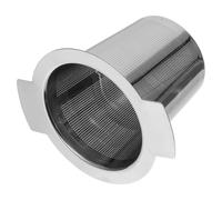 Filtre à Thé Infuseur Réutilisable, en Acier Inoxydable Argenté | Maille Fine pour Feuilles Détachées, Grosse Capacité, Compatible Tasses, Mugs et Théières Standards