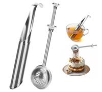 Filtre À Thé Inoxydable Infuseur Theiere Avec Infuseur Thé Cuillère À Thé | Infuseur Thé Boule a The Boule à Thé Theiere Avec Infuseur Passoire Inox