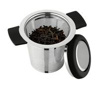 Filtre à thé portable - Organisateur d'aide à la bouilloire réutilisable - Cadre de casserole avec fonction - Outil de support en résine avec fonction - Style de filtre pratique - Fournitures