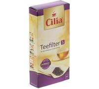 Cilia Filtres à thé 80 pièces Taille S – Sans résidu (100–400 ml)