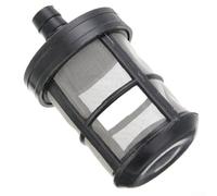 Filtre à tuyau d'aspiration pour nettoyeur haute pression, filtre d'entrée de pompe en métal et plastique pour réservoir ou tambour, diamètre du trou de 8 mm, débris, facile à installer, noir argenté