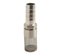 Filtre à tuyau en acier inoxydable 304, filtre ardillon en acier inoxydable, 6-18 mm, filtre de tuyau d'aspiration pour pompe, carburant, gaz, eau, haute performance (18 mm)