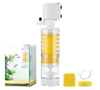 Filtre à Vide pour Poissons - Filtration d'éponge d'aquarium, nettoyant | d'oxygénation de la Purification de l'eau, Accessoire de biocho de médias avec Fonctionnement d'air Calme, Filtre