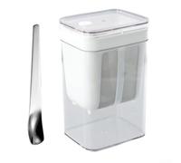 Filtre à yaourt avec maille en acier inoxydable pour la fabrication de yaourt grec - PET AS passoire pour fromage à pâte molle, noix, lait, kéfir, utilisation à la maison, en cuisine, blanc (B)