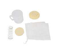 Filtre à Yaourt Grec, Passoire Multi Usage avec Fine, Filtration Efficace, Couleur Crème Jaune - Design Portable, Facile à Nettoyer, Pour Yaourt, Fromage et Vinaigrette (Jaune Crémeux)