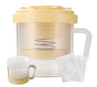 Filtre à yaourt | Tamis sûr pour yaourt à mailles fines | Appareil domestique multifonctionnel réutilisable pour la production de nourriture faite maison, jus, fromage et cuisine