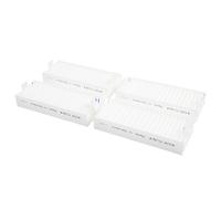 AllSpares Lot de 12 filtres acoustiques pour hottes aspirantes Bosch Siemens 17004801, HEZ9VEDU0, Neff Z811DU0, Gaggenau CA084010, 192 x 75 x 35 mm