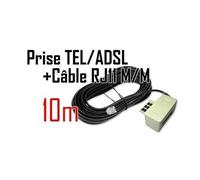 Filtre adls pour téléphone france telecom + câble rj11 10 m