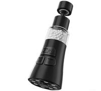 Filtre aérateur de robinet, filtre de robinet en acier inoxydable 316, amovible, anti-éclaboussures, rotation réglable, filtre de tête de pulvérisation pour robinet de cuisine (F)