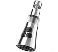 Filtre aérateur de robinet, filtre de robinet en acier inoxydable 316, amovible, anti-éclaboussures, rotation réglable, filtre de tête de pulvérisation pour robinet de cuisine (A)