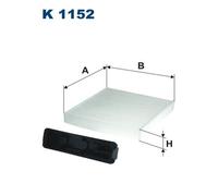 Filtre, Air Cabine pour Dacia lada pour Nissan Puch Renault Bluebird Sylphy Clio