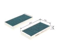 Filtre, air de l'habitacle BOSCH 0 986 628 544
