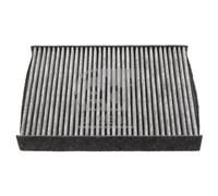 FEBI BILSTEIN Filtre d'habitacle (filtre à pollen) 48539 Charbon actif pour Renault