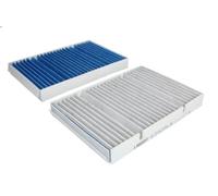 HENGST FILTER Filtre d'habitacle E3939LB-2 Antibactérien, filtre à pollen Lot de 2