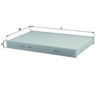 Filtre, air de l'habitacle LA 138 MAHLE pour PEUGEOT CITROËN DS