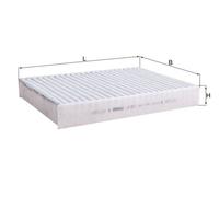 Filtre, air de l'habitacle LAK 811 MAHLE pour VW SEAT SKODA