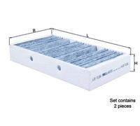 Filtre, air de l'habitacle LAK 878/S MAHLE pour MERCEDES-BENZ