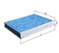 Filtre, air de l'habitacle LAO 875 MAHLE pour FORD VOLVO