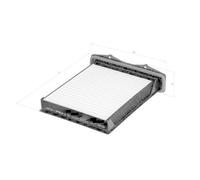Filtre Air De L'habitacle Mahle LA 360 pour Rover Land Rover