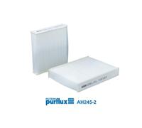 Filtre, air de l'habitacle PURFLUX AH245-2