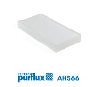 Filtre, air de l'habitacle PURFLUX AH566