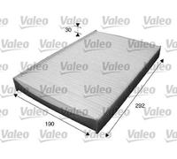 Filtre, air intérieur VALEO ESSENTIAL