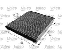 Filtre, air intérieur VALEO PROTECT