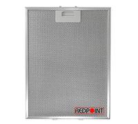 Filtre aluminium pour hottes Elica 289 x 380 x 9 mm, Grille de Hotte